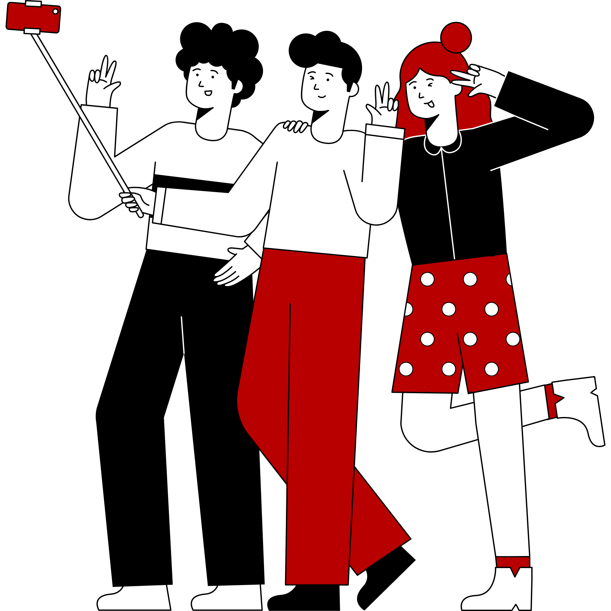 friends taking selfie (1)